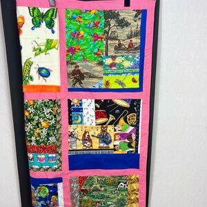 Quilt Patchwork Baby&kids  cottage core Boho handmade  41”x41”